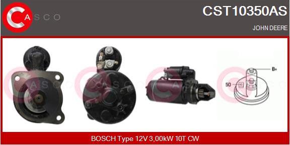 Casco CST10350AS - Стартер www.autospares.lv