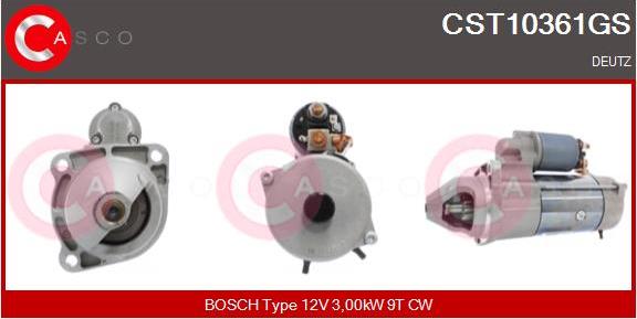 Casco CST10361GS - Starter www.autospares.lv