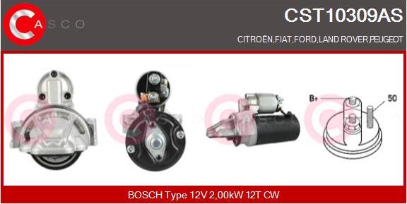 Casco CST10309AS - Starteris autospares.lv