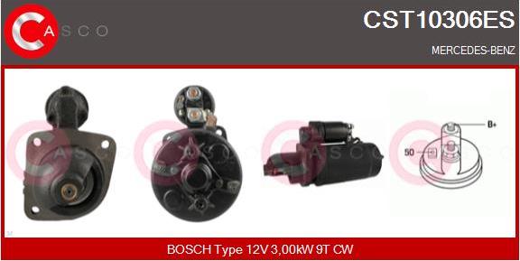 Casco CST10306ES - Starter www.autospares.lv