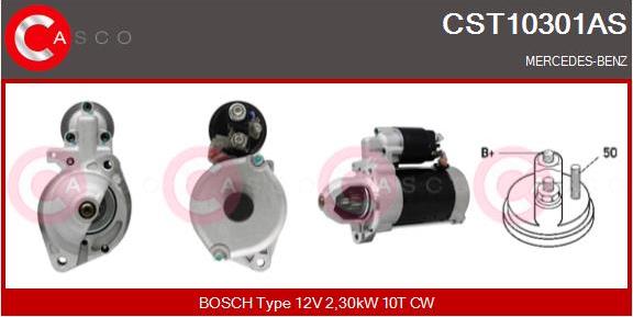 Casco CST10301AS - Starter www.autospares.lv