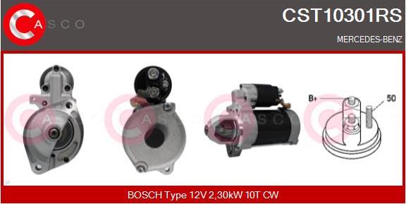 Casco CST10301RS - Starter www.autospares.lv