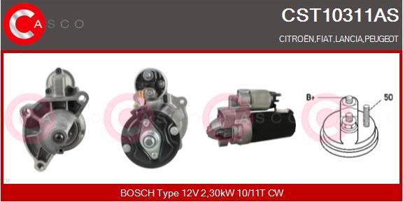 Casco CST10311AS - Starteris autospares.lv