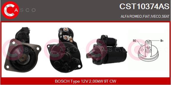 Casco CST10374AS - Starter www.autospares.lv