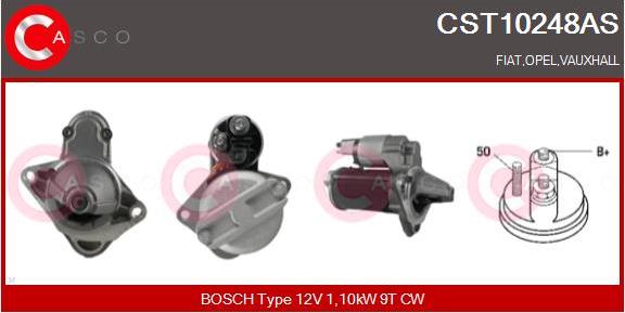 Casco CST10248AS - Starteris autospares.lv