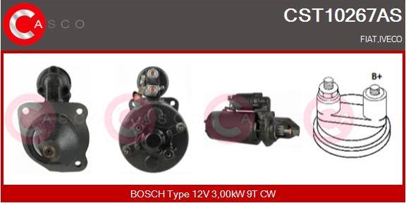 Casco CST10267AS - Starter www.autospares.lv