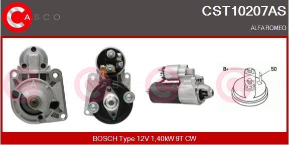 Casco CST10207AS - Starter www.autospares.lv