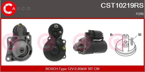 Casco CST10219RS - Starter www.autospares.lv