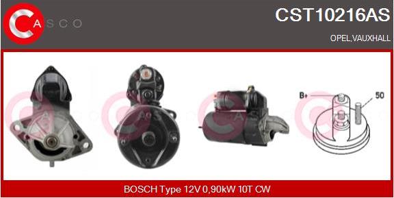 Casco CST10216AS - Starter www.autospares.lv