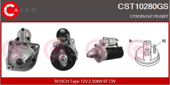 Casco CST10280GS - Starter www.autospares.lv