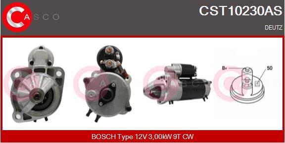 Casco CST10230AS - Starter www.autospares.lv