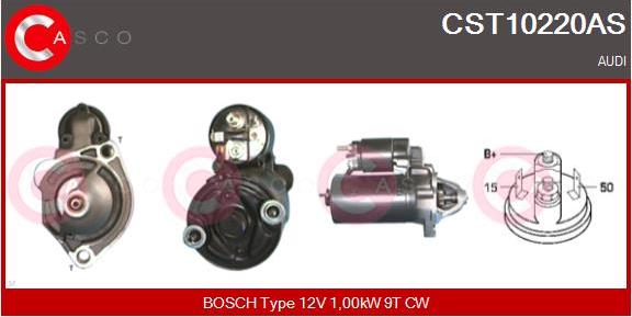 Casco CST10220AS - Starter www.autospares.lv