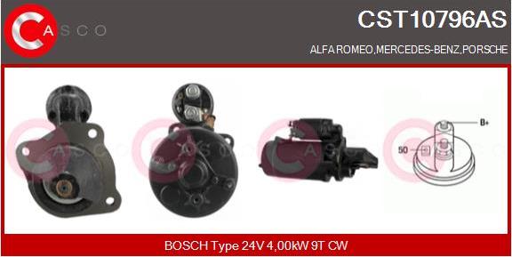 Casco CST10796AS - Starteris autospares.lv