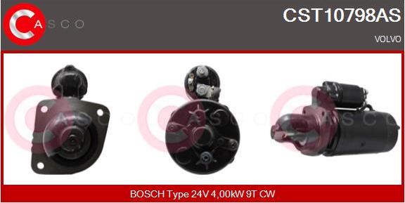 Casco CST10798AS - Starteris autospares.lv