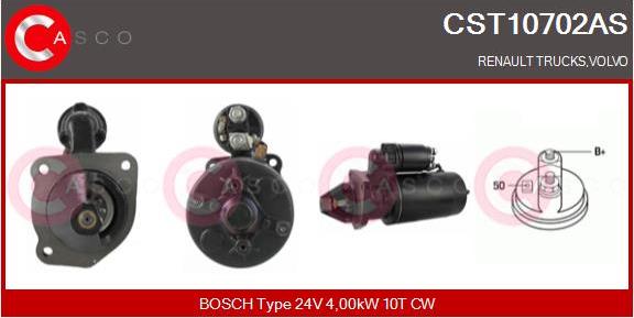 Casco CST10702AS - Starter www.autospares.lv