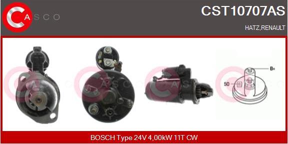 Casco CST10707AS - Starter www.autospares.lv