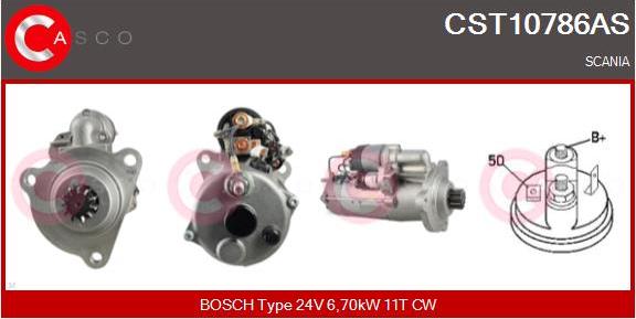 Casco CST10786AS - Starter www.autospares.lv