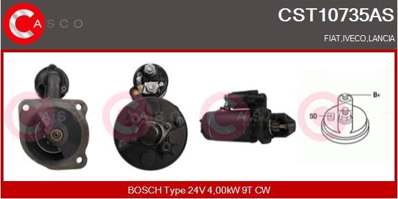 Casco CST10735AS - Стартер www.autospares.lv