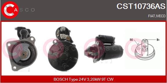 Casco CST10736AS - Starter www.autospares.lv