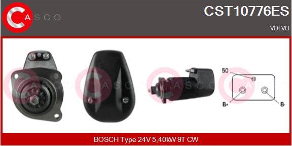 Casco CST10776ES - Starter www.autospares.lv