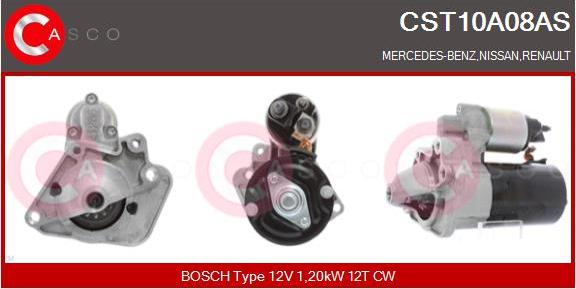 Casco CST10A08AS - Starter www.autospares.lv