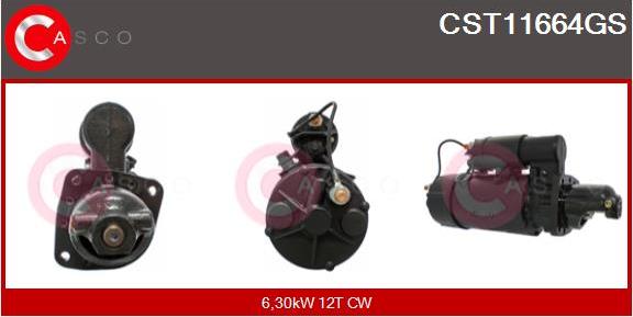 Casco CST11664GS - Starteris autospares.lv