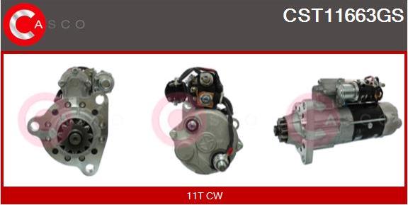 Casco CST11663GS - Starter www.autospares.lv