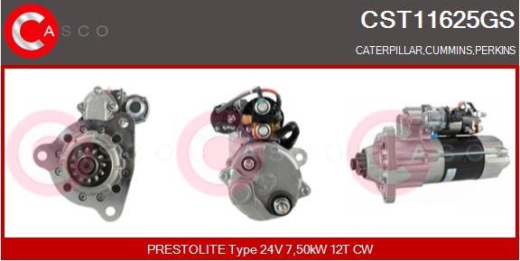 Casco CST11625GS - Starter www.autospares.lv