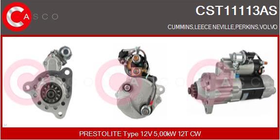 Casco CST11113AS - Starteris autospares.lv