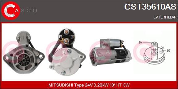 Casco CST35610AS - Starter www.autospares.lv