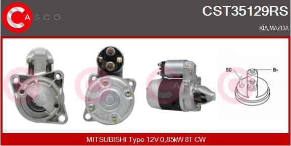 Casco CST35129RS - Starter www.autospares.lv