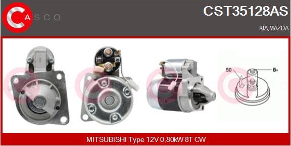 Casco CST35128AS - Starter www.autospares.lv