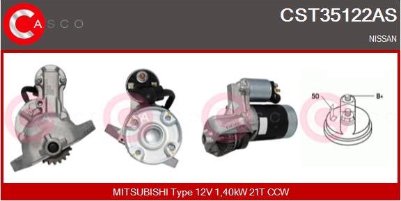 Casco CST35122AS - Starter www.autospares.lv