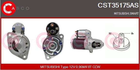 Casco CST35175AS - Starter www.autospares.lv