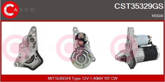 Casco CST35329GS - Starter www.autospares.lv