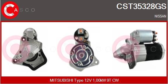 Casco CST35328GS - Starter www.autospares.lv