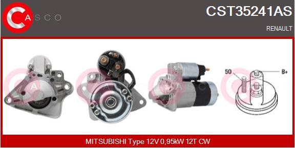 Casco CST35241AS - Starter www.autospares.lv