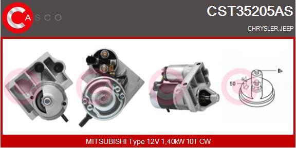 Casco CST35205AS - Starter www.autospares.lv