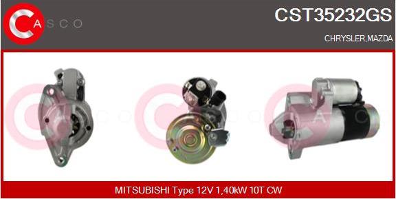 Casco CST35232GS - Starter www.autospares.lv