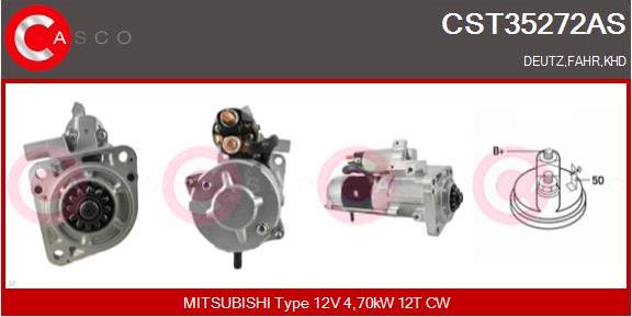 Casco CST35272AS - Starter www.autospares.lv