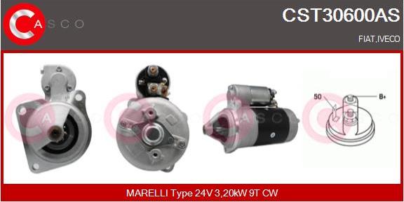 Casco CST30600AS - Starter www.autospares.lv