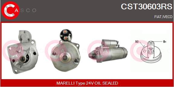 Casco CST30603RS - Starter www.autospares.lv