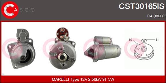 Casco CST30165IS - Starter www.autospares.lv