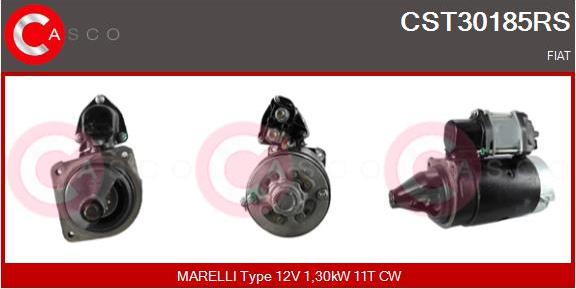 Casco CST30185RS - Стартер www.autospares.lv