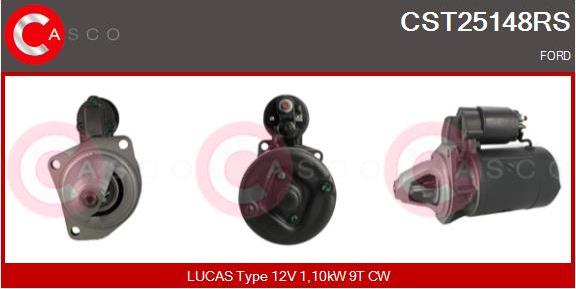 Casco CST25148RS - Starteris autospares.lv