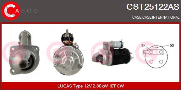 Casco CST25122AS - Starteris autospares.lv