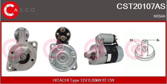 Casco CST20107AS - Starter www.autospares.lv