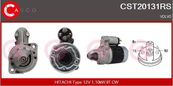 Casco CST20131RS - Starter www.autospares.lv