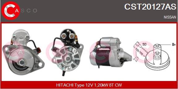 Casco CST20127AS - Starter www.autospares.lv