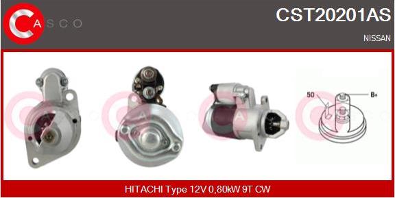 Casco CST20201AS - Starter www.autospares.lv